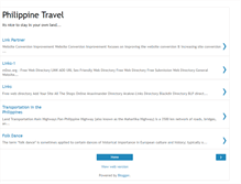 Tablet Screenshot of philippines-travels1.blogspot.com