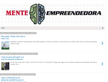 Tablet Screenshot of menteempreendedora.blogspot.com