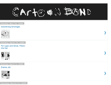 Tablet Screenshot of cartoonbandcomics.blogspot.com