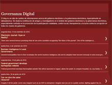 Tablet Screenshot of governanzadigital.blogspot.com