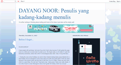 Desktop Screenshot of dayangzone.blogspot.com
