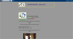 Desktop Screenshot of dungareesablaze.blogspot.com