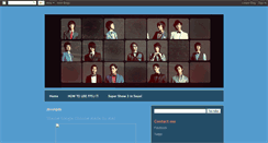 Desktop Screenshot of 13boys-suju.blogspot.com