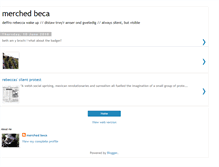 Tablet Screenshot of merchedbeca.blogspot.com