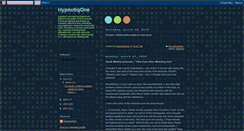 Desktop Screenshot of hypnotiqone.blogspot.com