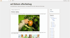 Desktop Screenshot of efterbehag.blogspot.com