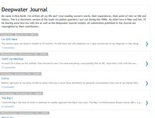 Tablet Screenshot of deepwaterjournal.blogspot.com