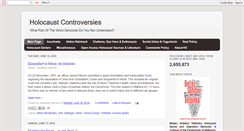 Desktop Screenshot of holocaustcontroversies.blogspot.com