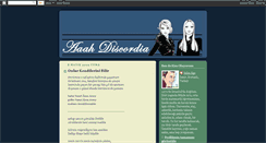 Desktop Screenshot of aaahdiscordia.blogspot.com