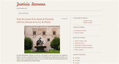 Desktop Screenshot of justiciazamora.blogspot.com