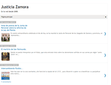 Tablet Screenshot of justiciazamora.blogspot.com