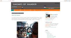 Desktop Screenshot of gnomesofwander.blogspot.com