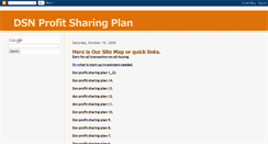 Desktop Screenshot of dsnprofitsharing.blogspot.com
