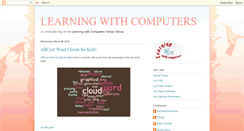 Desktop Screenshot of learning-with-computers.blogspot.com