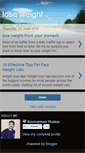 Mobile Screenshot of loseweighttpis.blogspot.com