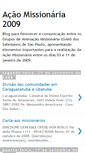 Mobile Screenshot of acaomissionaria2009.blogspot.com