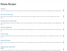Tablet Screenshot of potato-recipe.blogspot.com