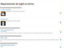 Tablet Screenshot of departamentodeingleslaserna.blogspot.com