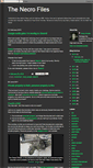 Mobile Screenshot of necrofiles.blogspot.com