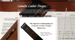 Desktop Screenshot of camacholeather.blogspot.com