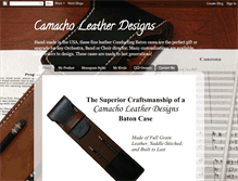 Tablet Screenshot of camacholeather.blogspot.com