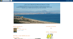 Desktop Screenshot of lacocinaesimaginacion.blogspot.com