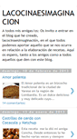 Mobile Screenshot of lacocinaesimaginacion.blogspot.com