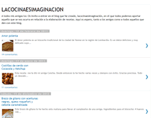 Tablet Screenshot of lacocinaesimaginacion.blogspot.com