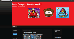 Desktop Screenshot of clubpenguincheatsworldmasters.blogspot.com