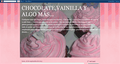 Desktop Screenshot of chocolatevainillayalgomas.blogspot.com