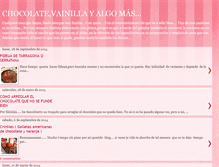 Tablet Screenshot of chocolatevainillayalgomas.blogspot.com