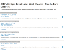 Tablet Screenshot of jdrfwestmichiganride.blogspot.com