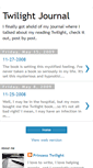 Mobile Screenshot of mytwilightjournal.blogspot.com