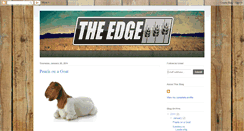 Desktop Screenshot of jimontheedge.blogspot.com