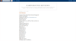 Desktop Screenshot of campgroundreviews05.blogspot.com