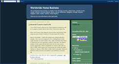 Desktop Screenshot of home-business-mlm.blogspot.com