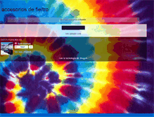 Tablet Screenshot of fieltro-mania.blogspot.com