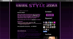 Desktop Screenshot of contoelstyle.blogspot.com