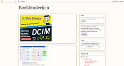 Desktop Screenshot of boekbinderijen.blogspot.com