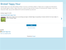 Tablet Screenshot of brickellyappyhour.blogspot.com