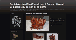 Desktop Screenshot of daniel-sculpteur.blogspot.com