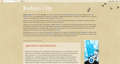 Desktop Screenshot of kadapacityrayalseema.blogspot.com