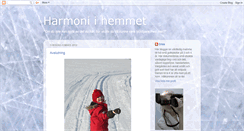 Desktop Screenshot of harmoniihemmet.blogspot.com