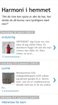 Mobile Screenshot of harmoniihemmet.blogspot.com