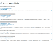 Tablet Screenshot of el-mundo-inmobiliario.blogspot.com