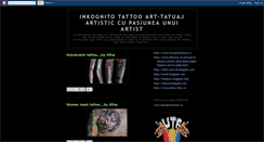 Desktop Screenshot of inkognitotattooart.blogspot.com