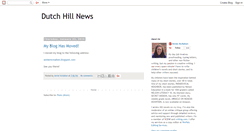 Desktop Screenshot of dutchhillnews.blogspot.com
