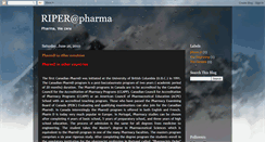 Desktop Screenshot of epharma-riper.blogspot.com