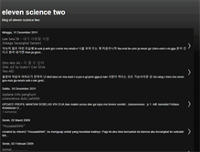 Tablet Screenshot of elevensciencetwo.blogspot.com