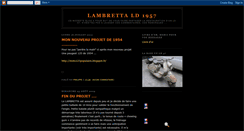 Desktop Screenshot of lambrettavespa.blogspot.com